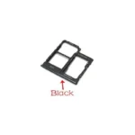Galaxy A40 A405 - Simcard Tray - Zwart