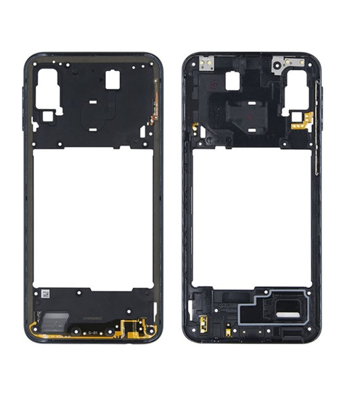 Galaxy A40 - Middle Housing - Zwart