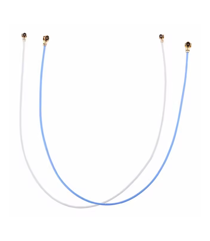 Galaxy A50 - Antenna Cable Set - Blauw en Wit