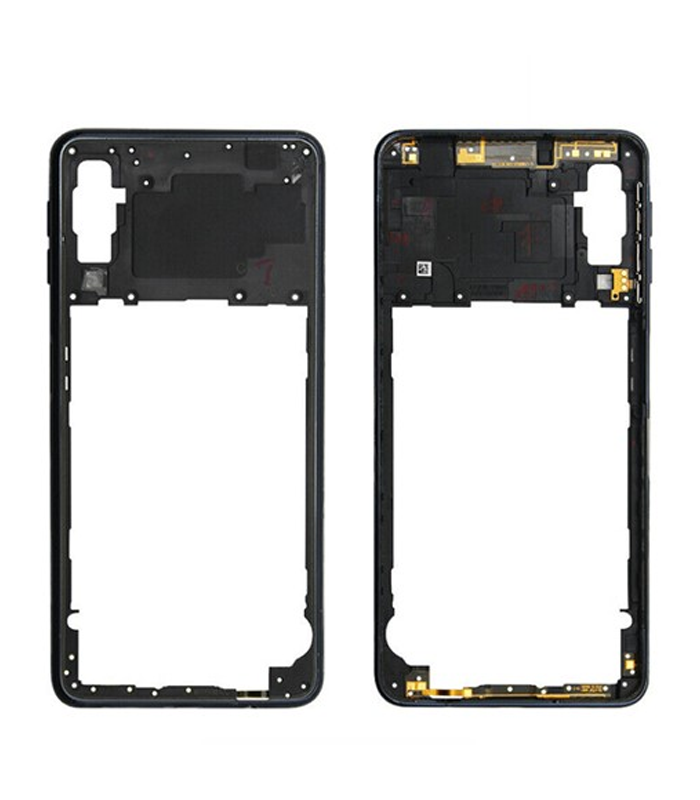 Galaxy A7 2018 A750 - Middle Housing - Zwart