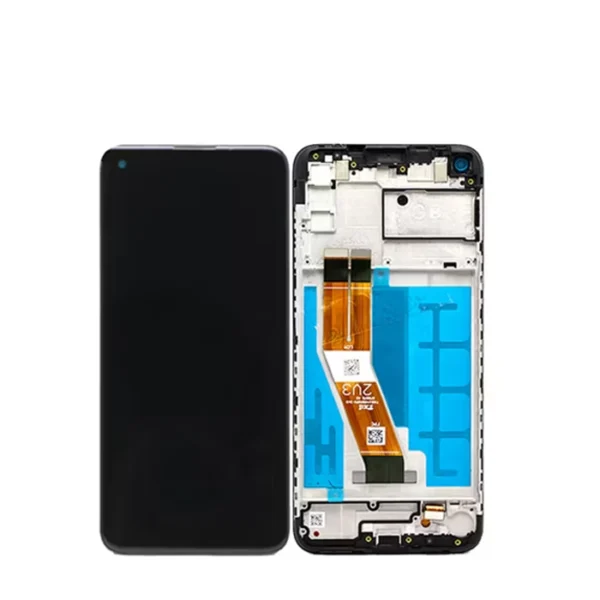 LCD Display Complete with Frame ORG Galaxy A11 - Zwart