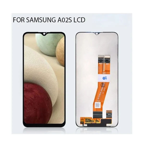 LCD Display Galaxy A02s (A025) EU no Frame New ORG - Zwart