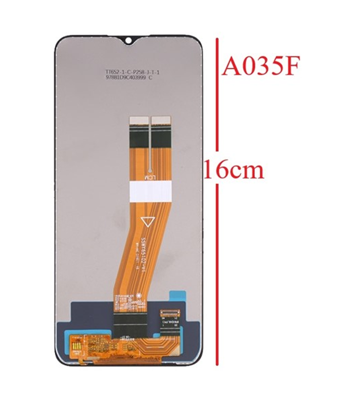 LCD Display Galaxy A03 (A035F) no Frame NEW ORG - Zwart