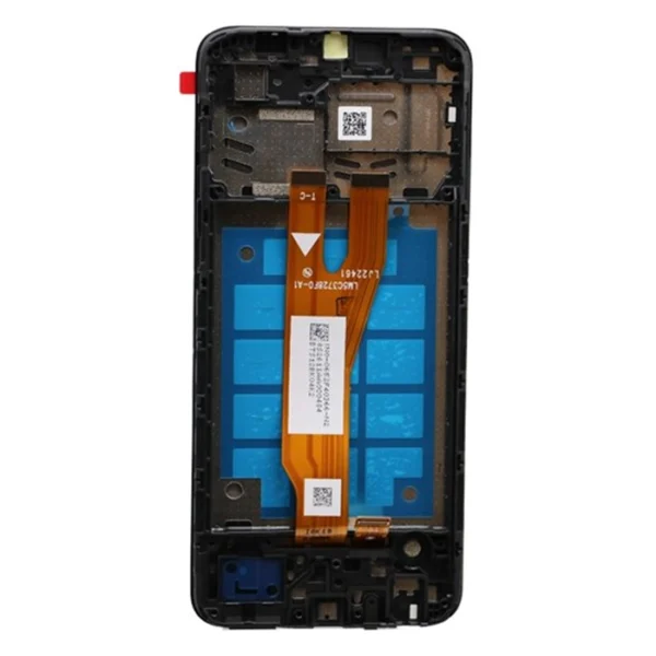 LCD Display Galaxy A03 Core A032 with Frame NEW ORG - Zwart