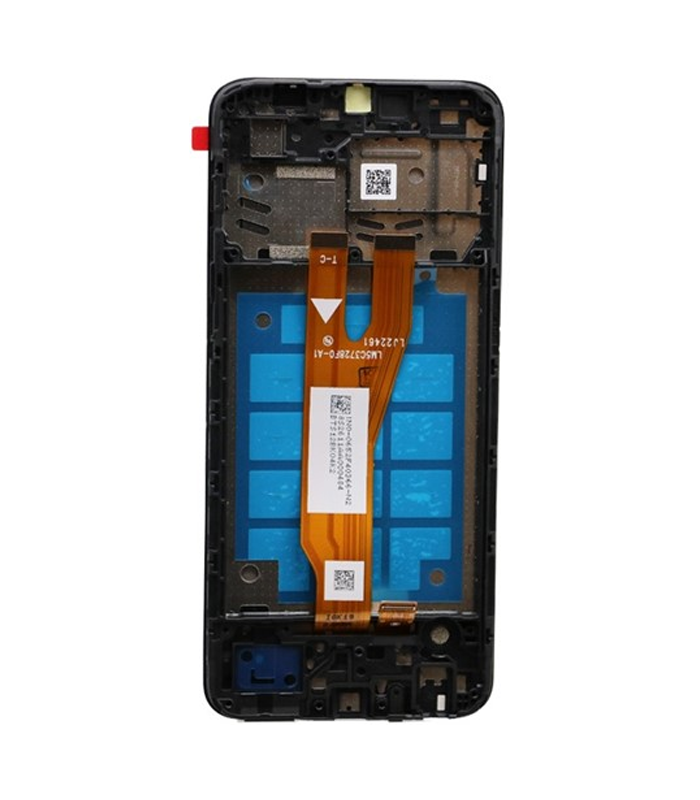 LCD Display Galaxy A03 Core A032 with Frame NEW ORG - Zwart