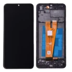 LCD Display Galaxy A04 A045 with Frame New ORG - Zwart