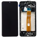 LCD Display Galaxy A04s A047 with Frame NEW ORG - Zwart