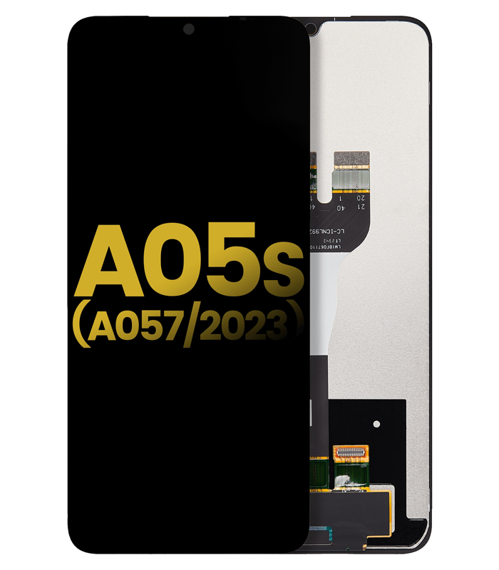 LCD Display Galaxy A05S A057 with Frame New ORG - Zwart