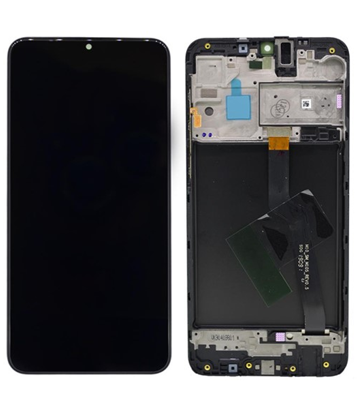LCD Display Galaxy A10 M10 with Frame NEW ORG - Zwart