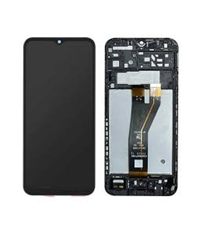 LCD Display Galaxy A14 A146B with Frame New ORG - Zwart