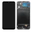 LCD Display Galaxy A20 A205 with Frame OLED - Zwart