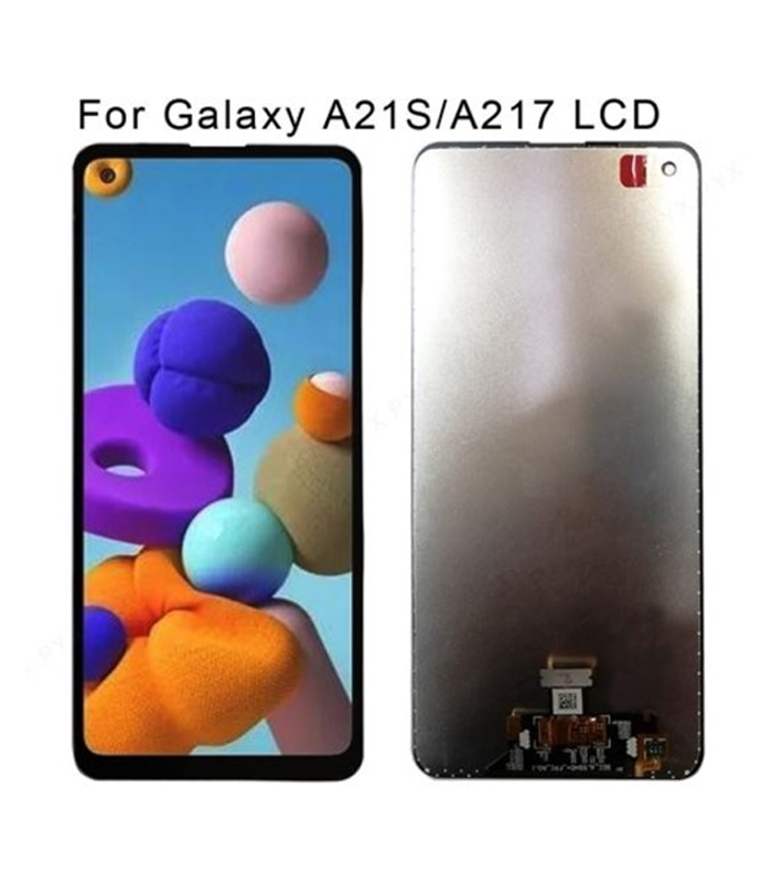 LCD Display Galaxy A21s A217 no Frame New ORG - Zwart