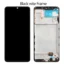 LCD Display Galaxy A22 4G with Frame OLED - Zwart