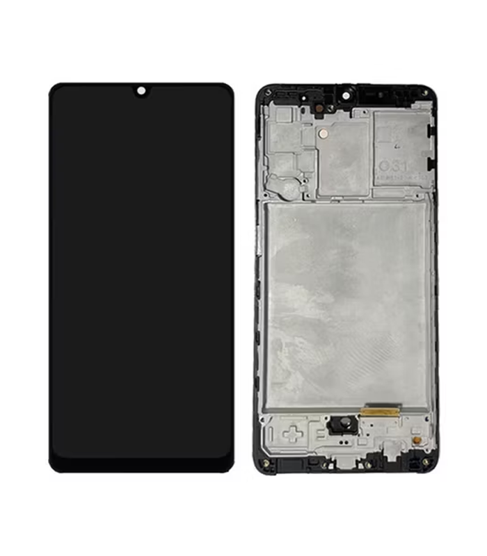 LCD Display Galaxy A31 A315 with Frame OLED - Zwart