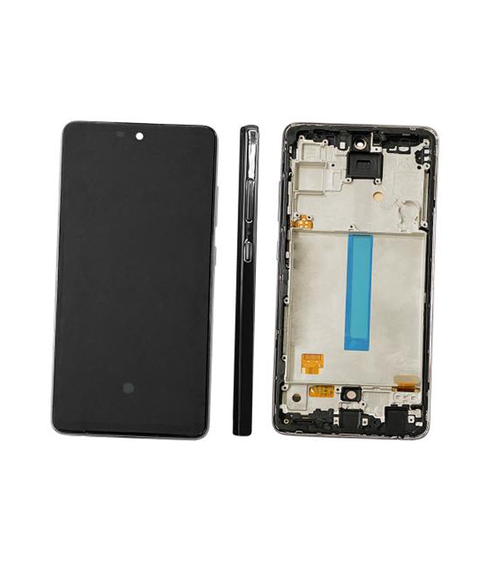 LCD Display Galaxy A52 4G A525 OLED with Frame - Zwart