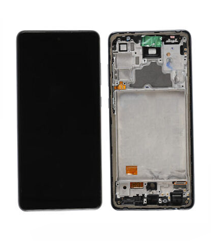 LCD Display Galaxy A72 4G A725 OLED with Frame - Zwart