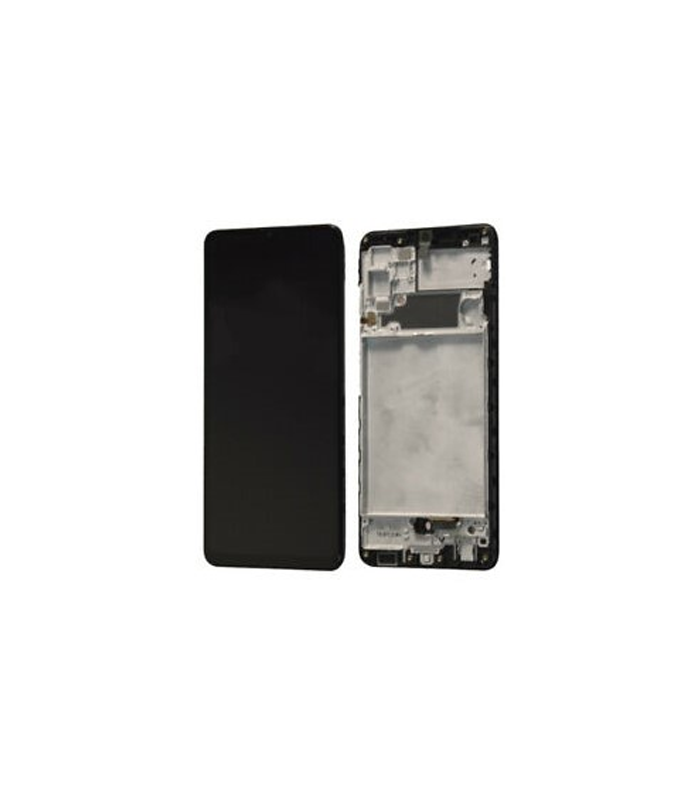 LCD Display OLED with Frame Galaxy A32 4G A326 - Zwart