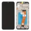 LCD Display Service Pack Galaxy A02s A025 (NON-EU) with Frame GH81-20118A - Zwart