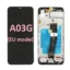 LCD Display Service Pack Galaxy A03 A035G (EU) with Frame GH81-21626A - Zwart