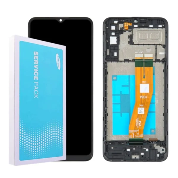 LCD Display Service Pack Galaxy A04e A042F with Frame GH81-23088A