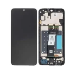 LCD Display Service Pack Galaxy A05 A055G with Frame GH81-24189A - Zwart