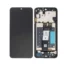 LCD Display Service Pack Galaxy A05 A055G with Frame GH81-24189A - Zwart