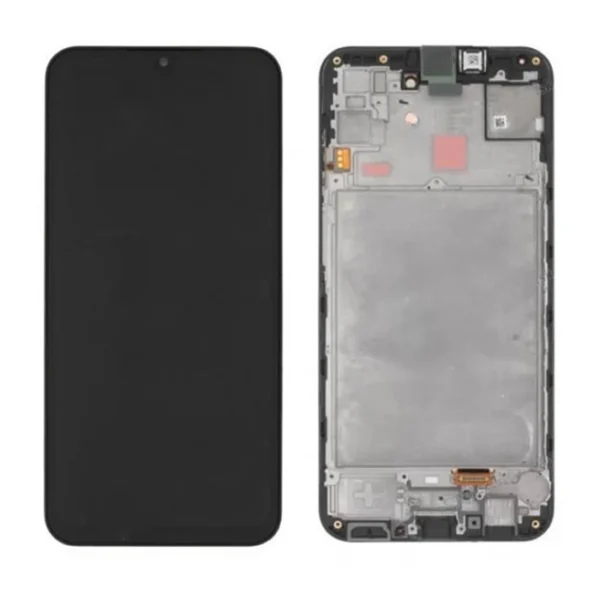 LCD Display Service Pack Galaxy A15 5G A156 with Frame GH82-33637A - Zwart