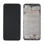 LCD Display Service Pack Galaxy A24 4G A245F with Frame GH82-31240A - Zwart
