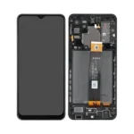 LCD Display Service Pack Galaxy A32 5G A326 with Frame GH82-25121A - Zwart