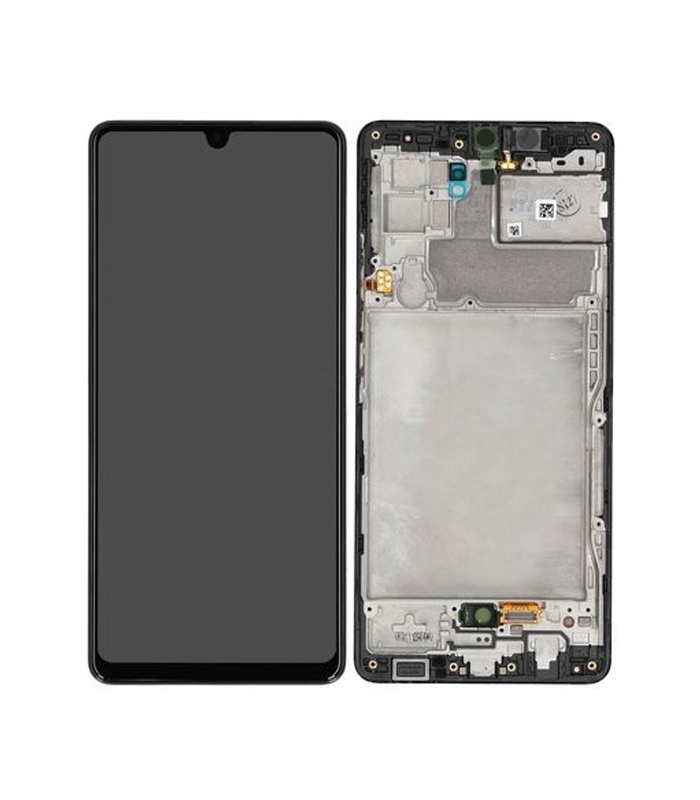 LCD Display Service Pack Galaxy A42 5G GH82-24375A - Zwart