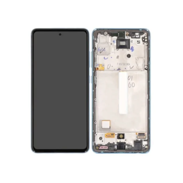 LCD Display Service Pack Galaxy A52 5G A526 GH82-25524B - Blauw