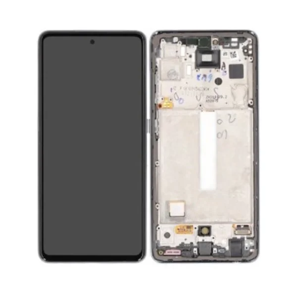 LCD Display Service Pack Galaxy A52s A528 GH82-26861A - Zwart