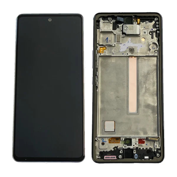 LCD Display Service Pack Galaxy A53 5G A536 GH82-28024A- Zwart