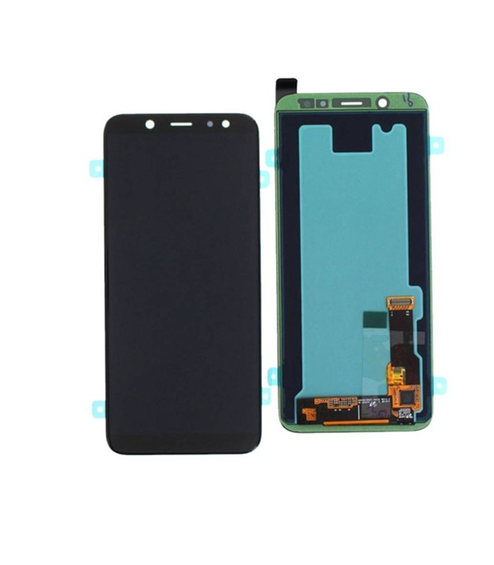 LCD Display Service Pack Galaxy A6 2018 A600 GH97-21897A - Zwart