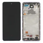 LCD Display Service Pack Galaxy A72 4G w Frame GH82-25460C - Paars