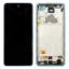 LCD Display Service Pack Galaxy A72 4G with Frame GH82-25460B - Blauw