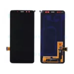 LCD Display Service Pack Galaxy A8 2018 A530 GH97-21406A - Zwart
