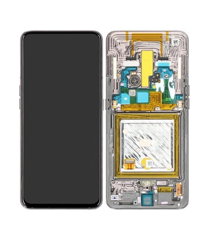 LCD Display Service Pack Galaxy A80 GH82-20348A - Zwart