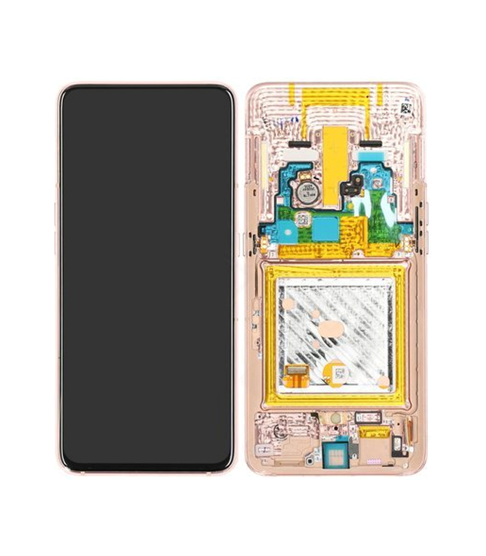 LCD Display Service Pack Galaxy A80 GH82-20390C - Pink (Goud)
