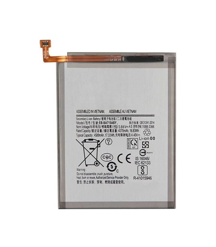 MP Batterij Galaxy A71 EB-BA715ABY 4370mAh - Bulk