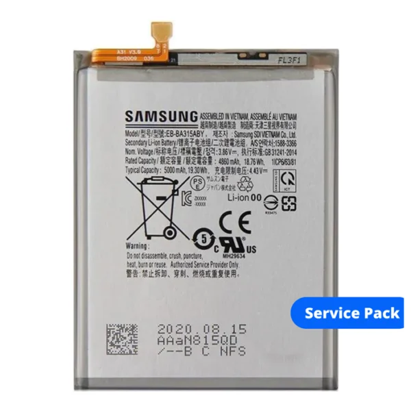 Service Pack Batterij Galaxy A31 A32 4G A22 4G GH82-25567A