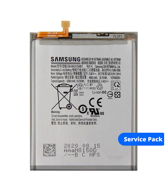 Service Pack Batterij Galaxy A31 A32 4G A22 4G GH82-25567A
