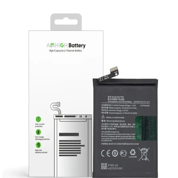 OnePlus Nord Battery BLP785 - 4115 mAh (AMHigh Premium)