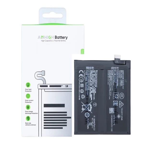 OnePlus 12 Battery BLPA25 - 5400mAh (AMHigh Premium)