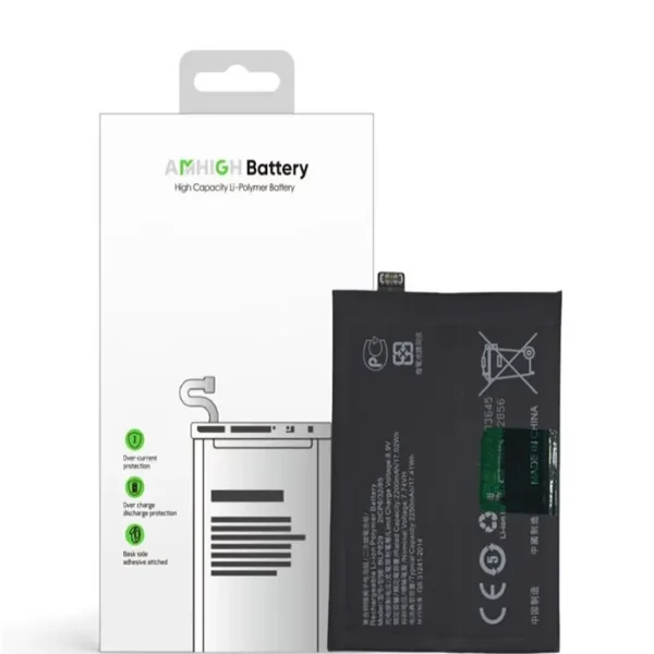 OnePlus 9 Battery BLP829 - 2250 mAh (AMHigh Premium)
