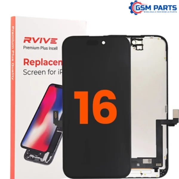 iPhone 16 LCD Display - New Incell ( Premium Plus Quality)