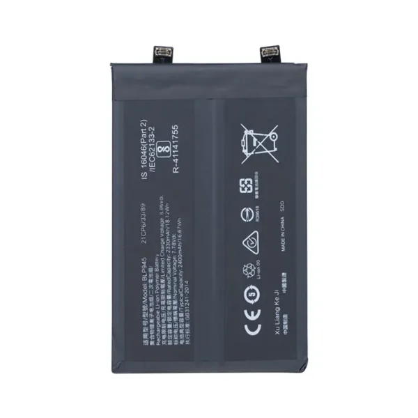 OnePlus 10T Battery BLP945 - 4800mAh (AMHigh Premium)