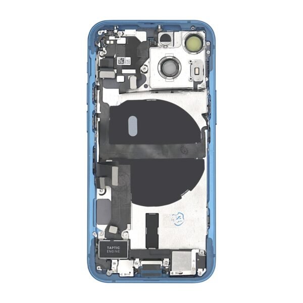 iPhone 13 Mini Pulled Mid-Frame Housing with Parts No Battery - BLUE