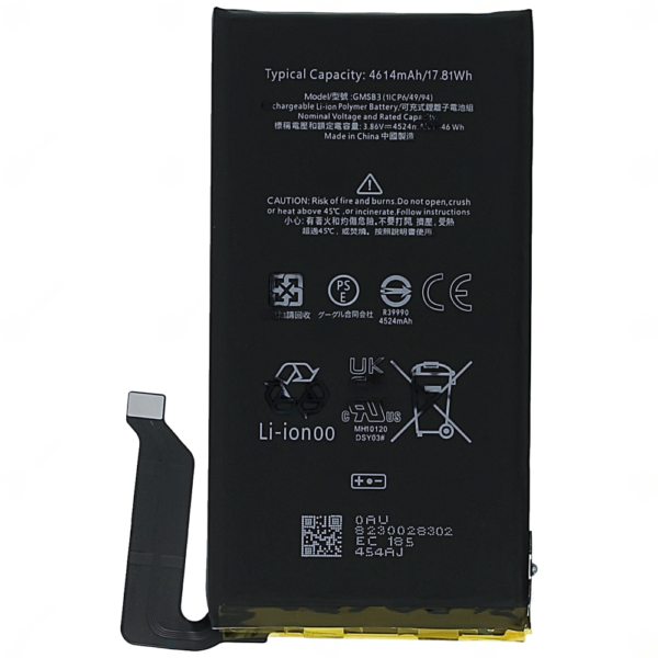 Google Pixel 6 (GB7N6) Battery GMSB3 - 4614mAh