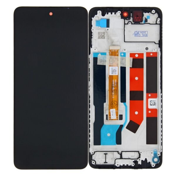 Oppo A60 LCD Display + Frame OEM - Black